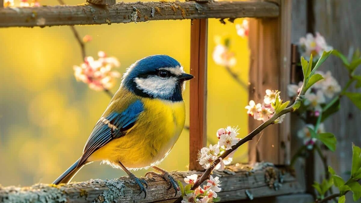 Une mésange à votre fenêtre : découvrez les présages pour votre avenir