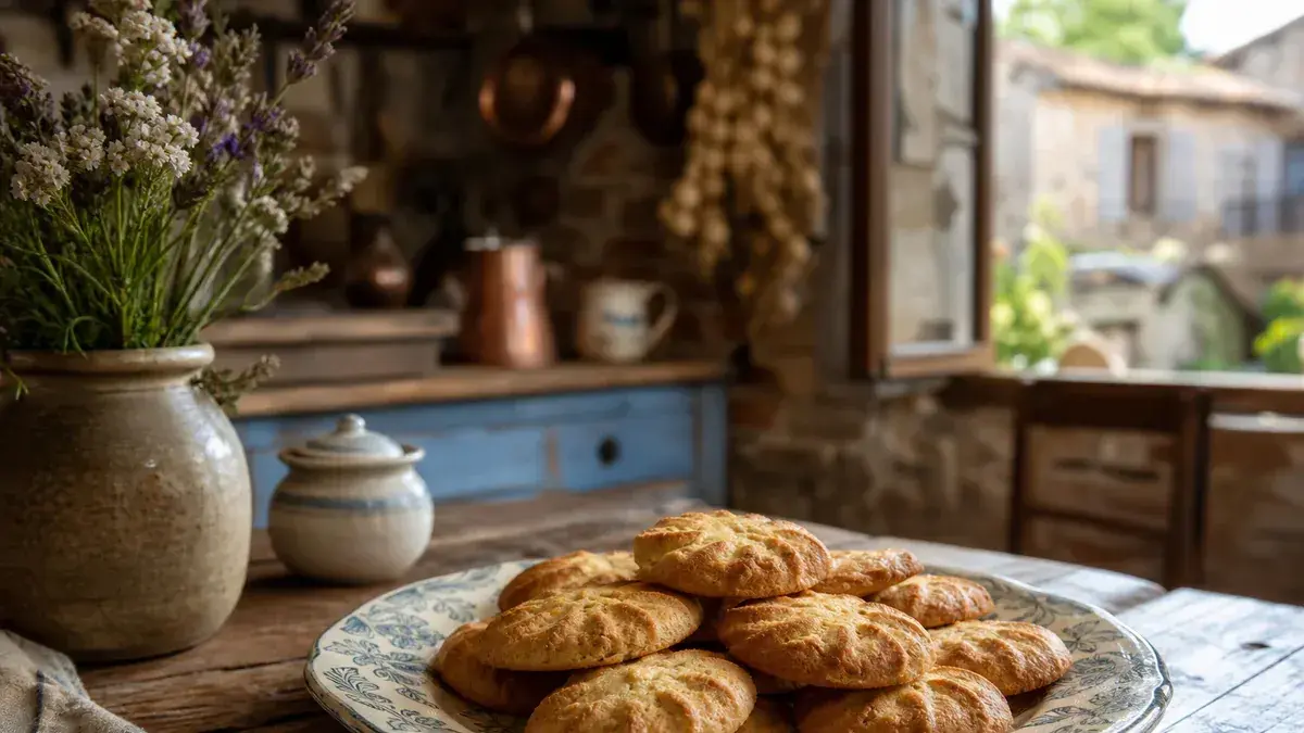Biscuits sablés de grand-mère : recette au beurre et cuisson pour des sablés dorés