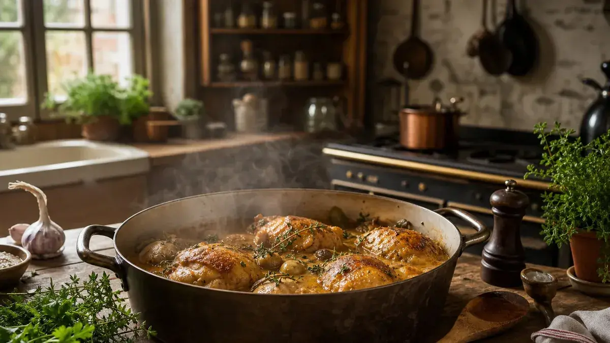 Cuisses de poulet au Cookeo : recette en sauce et temps de cuisson sous pression