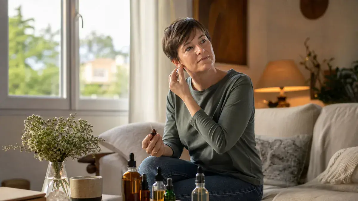 Huiles essentielles et otite : efficacité, risques pour l’oreille et solutions adaptées