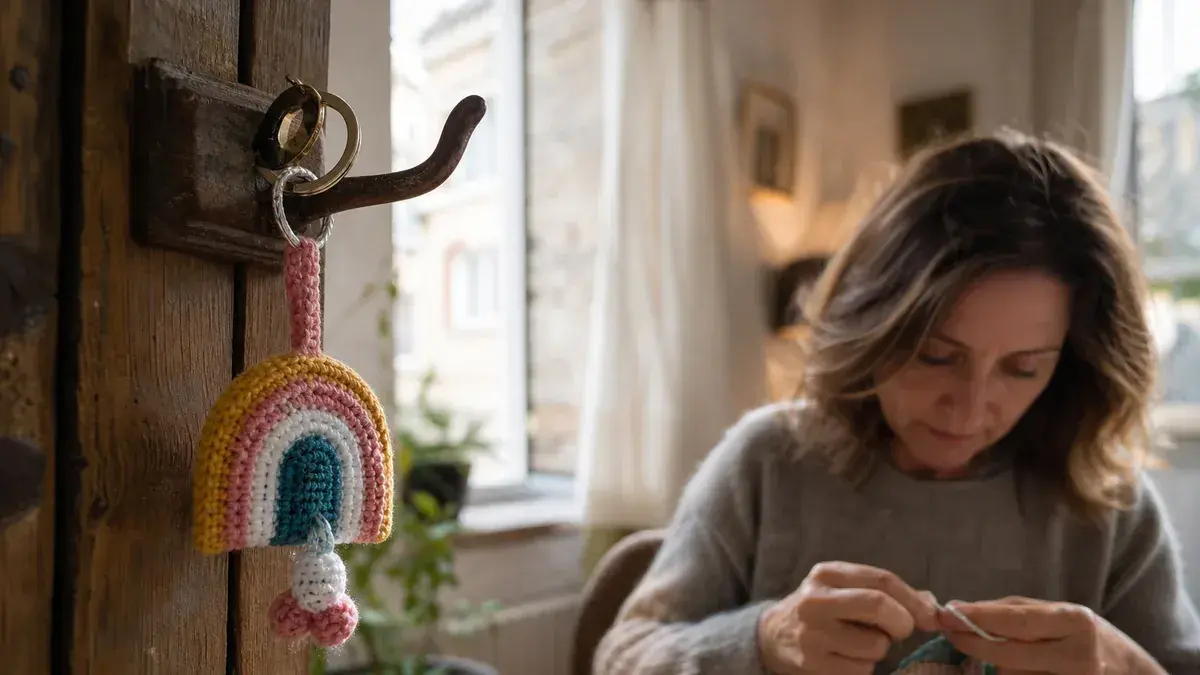 Porte-clés au crochet : 10 modèles gratuits avec tutoriels pour débuter