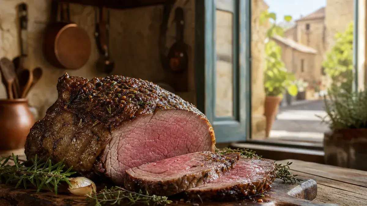 Rôti de bœuf à l’Air Fryer : temps de cuisson selon le poids et la cuisson souhaitée