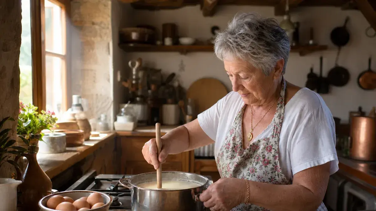 Œufs au lait de grand-mère : recette, bain-marie et astuces pour une texture lisse